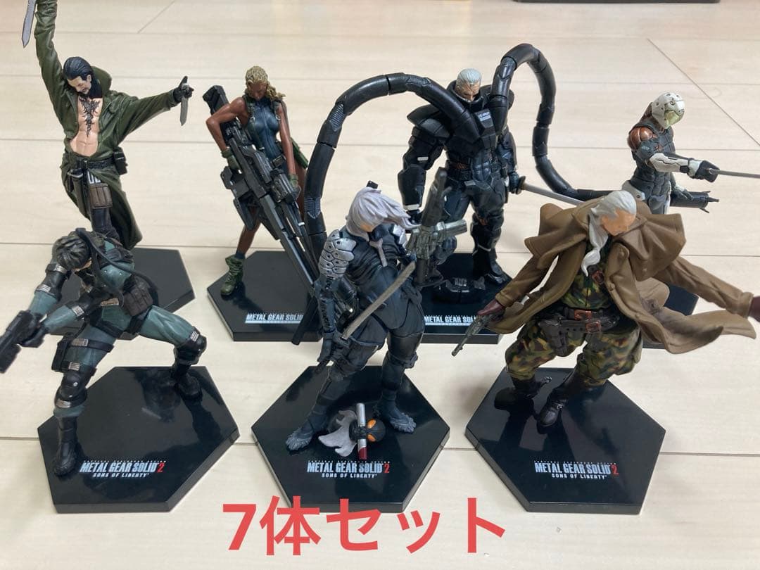 コナミ メタルギアソリッド コナミフィギュアコレクション 7体セット
