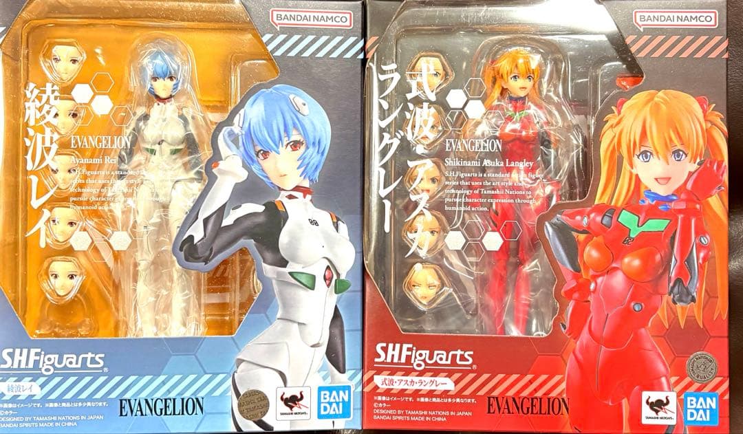S.H.Figuarts 綾波レイ& 式波・アスカ・ラングレー 2体セット