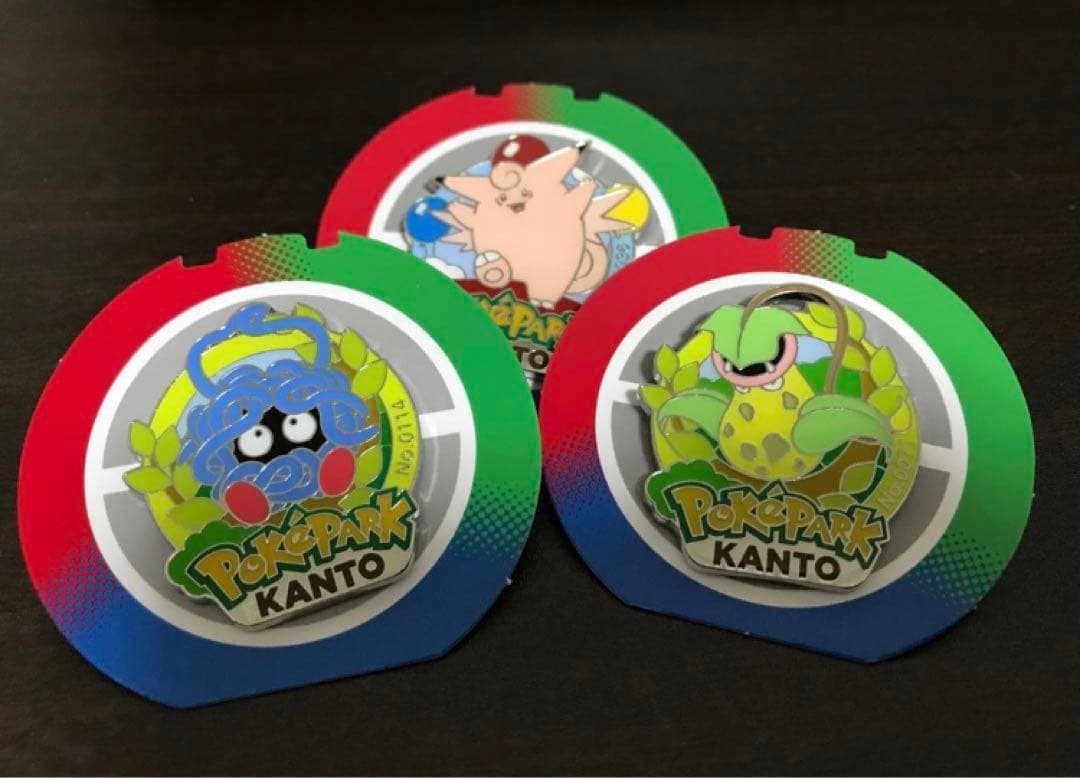 まとめ売り ポケパーク ポケパークカントー ピンバッジ3個セット