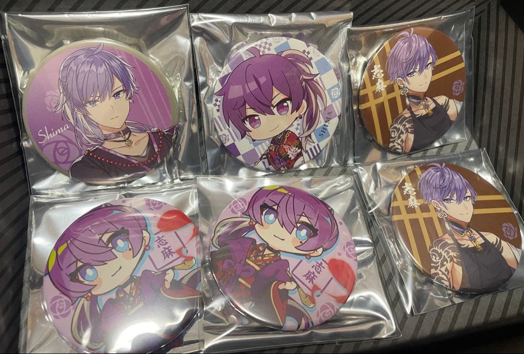 志麻 浦島坂田船 春ツ 缶バッジ - メルカリ