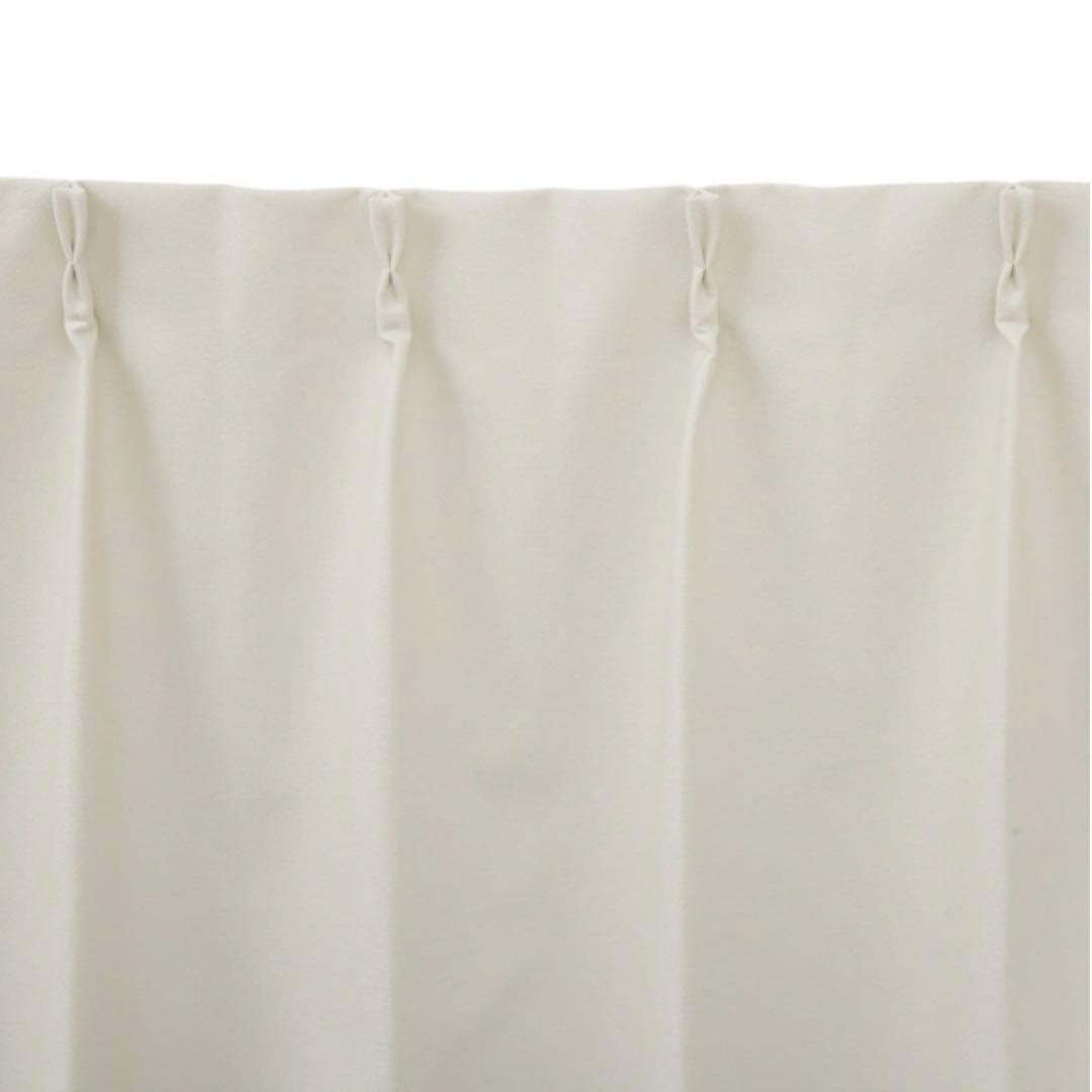 ニトリ 遮光1級・遮熱・遮音 カーテン アイボリー 150×205×2枚組