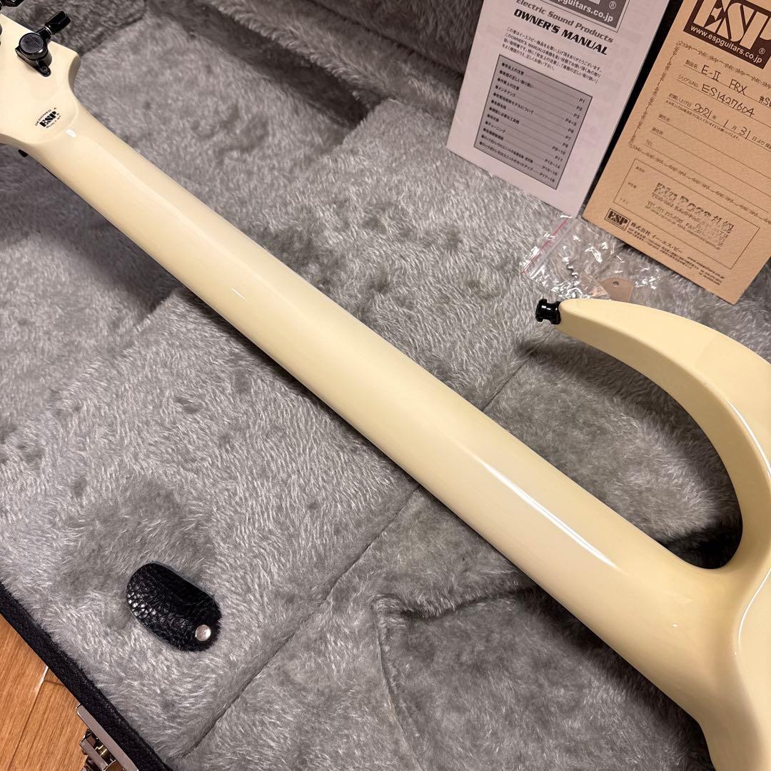 2014 ESP E-Ⅱ / FRX Snow White 純正ハードケース付き - メルカリ