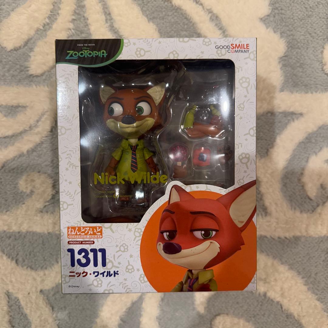 白*勇様 ズートピア ニック・ワイルド フィギュア 1311 ねんどろいど