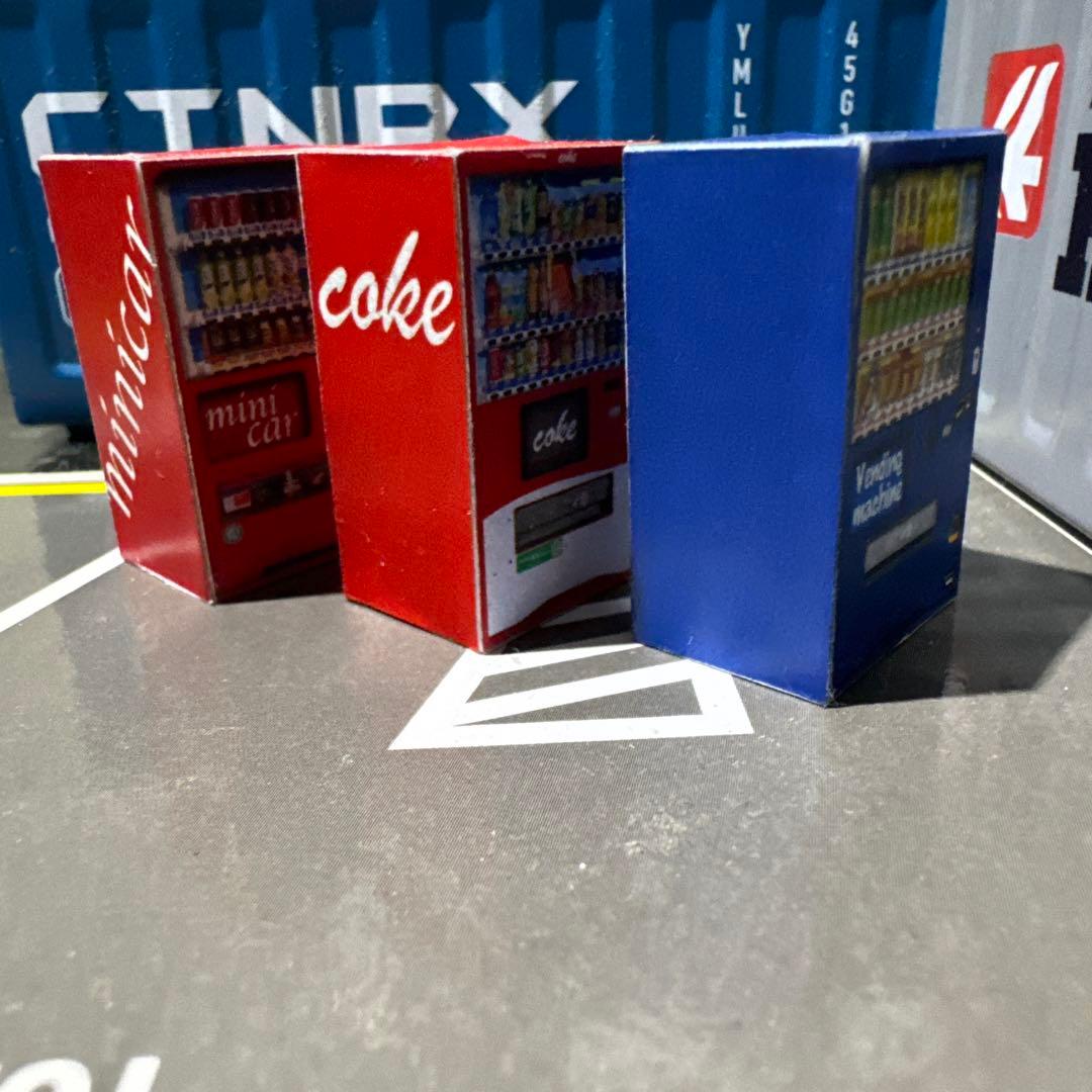1/64 自販機 自動販売機 ジオラマ トミカ ミニカー ホットウィール