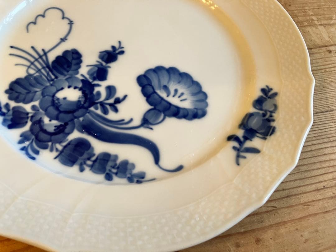 ロイヤルコペンハーゲン ブルーフラワー カーブ 21プレート×2 - メルカリ