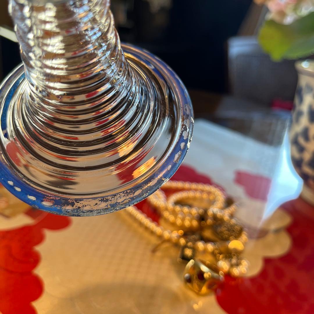 A1049 アンティーク和ガラス 日本の工芸ガラス グラディエール￼