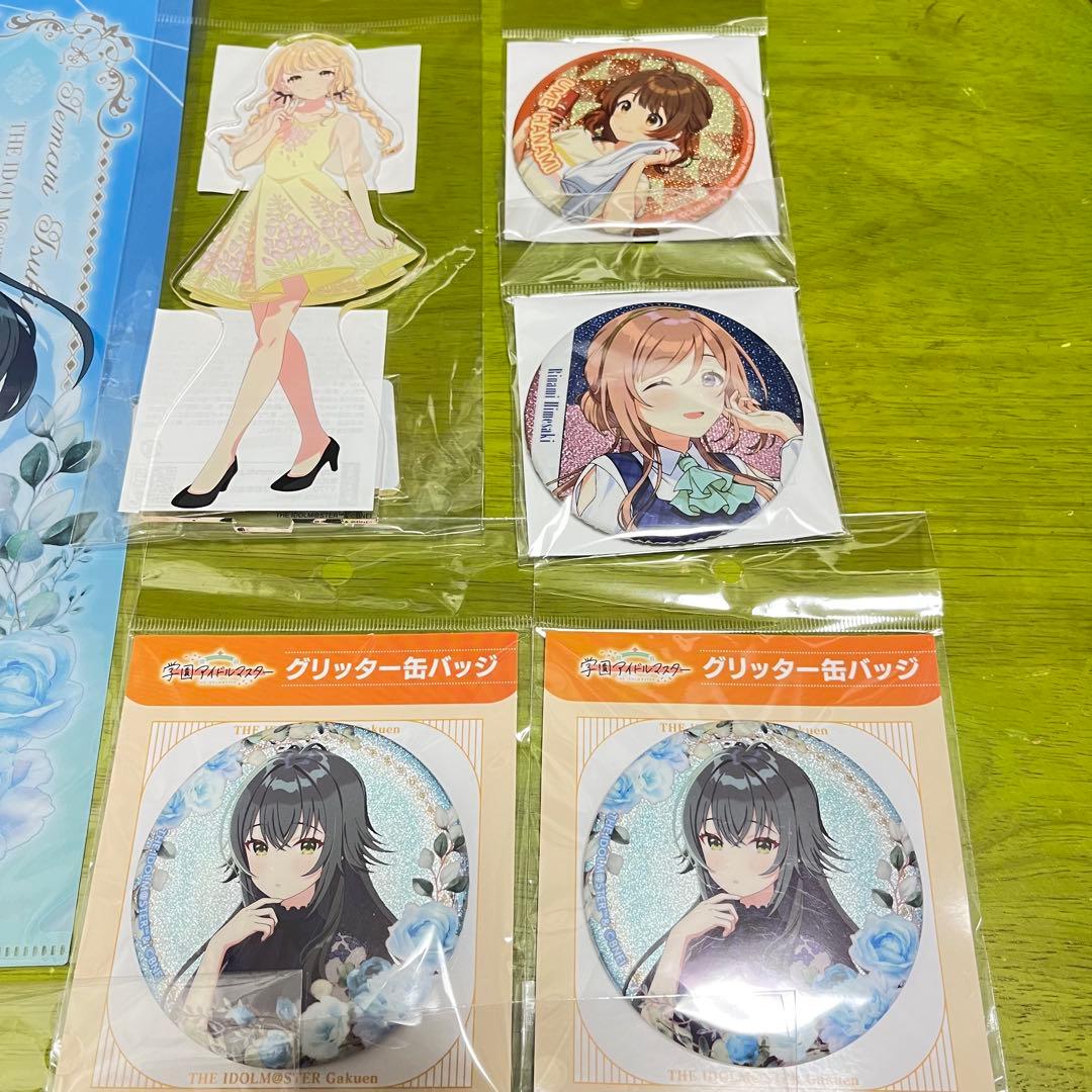 学園アイドルマスター 学マス 缶バッジ アクスタ 姫崎莉波 花海咲季 月