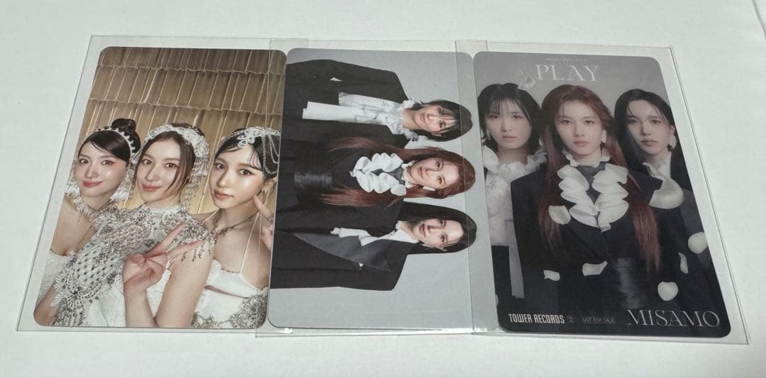 MISAMO PLAY ミナ サナ モモ 団体トレカ 3枚セット - メルカリ
