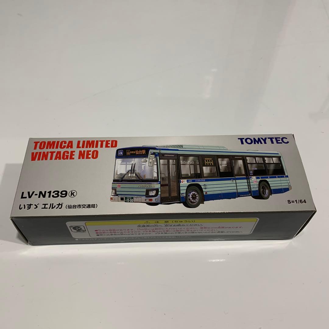 TOMICA LV-N139K いずずエルガ 仙台市営バス LV-N139k いすゞエルガ 仙台市交通局 | 製品をさがす | tomica LIMITED