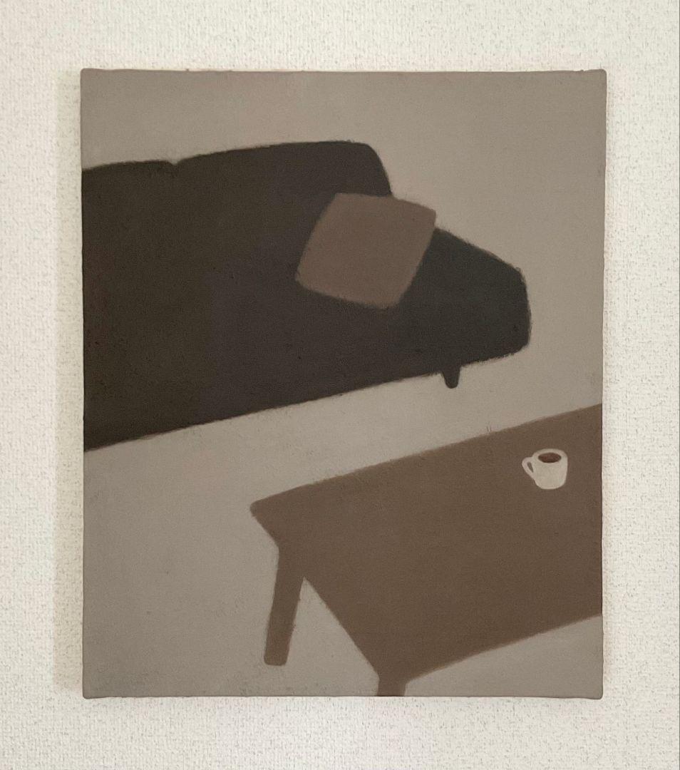 油彩画　ソファーとテーブルとコーヒー コーヒーテーブルSC-456【送料無料】 | NOCEノーチェ 家具・インテリア通販