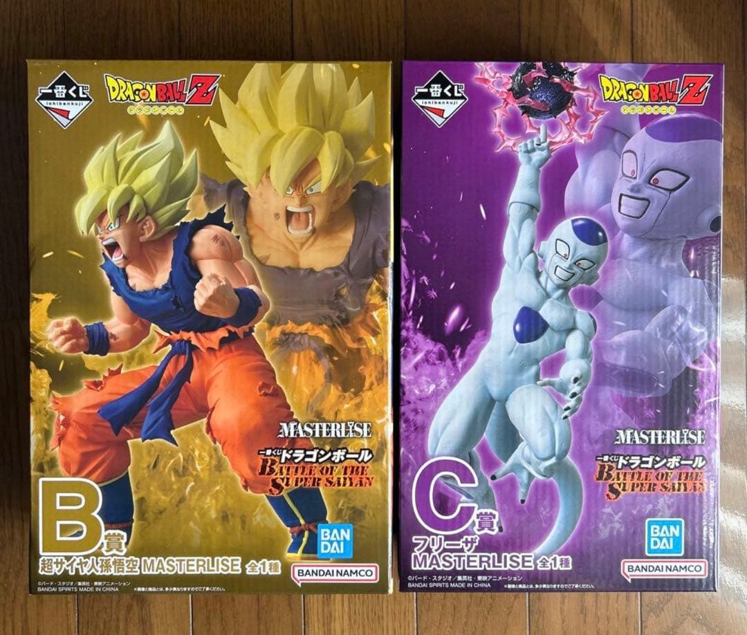 一番くじ ドラゴンボール B賞 超サイヤ人孫悟空 C賞 フリーザ - メルカリ