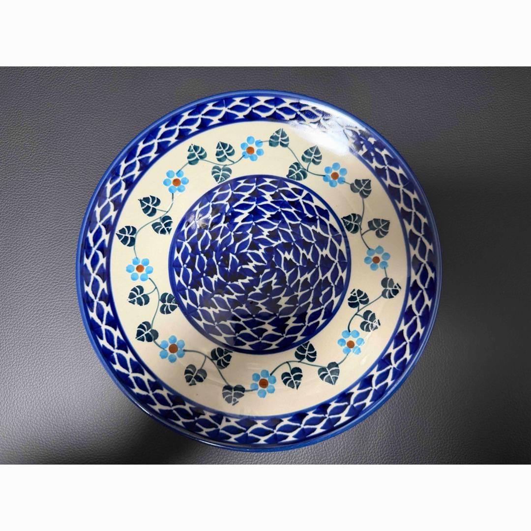 ポーランド食器 中皿 プレート 21.5cm 5点セット ポーリッシュポタリーB