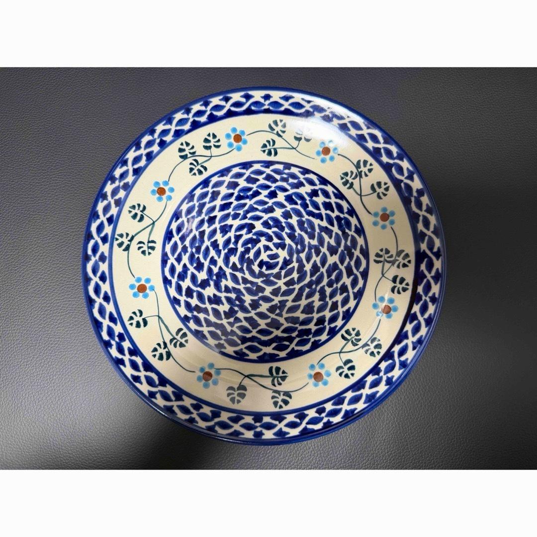 ポーランド食器 中皿 プレート 21.5cm 5点セット ポーリッシュポタリーB