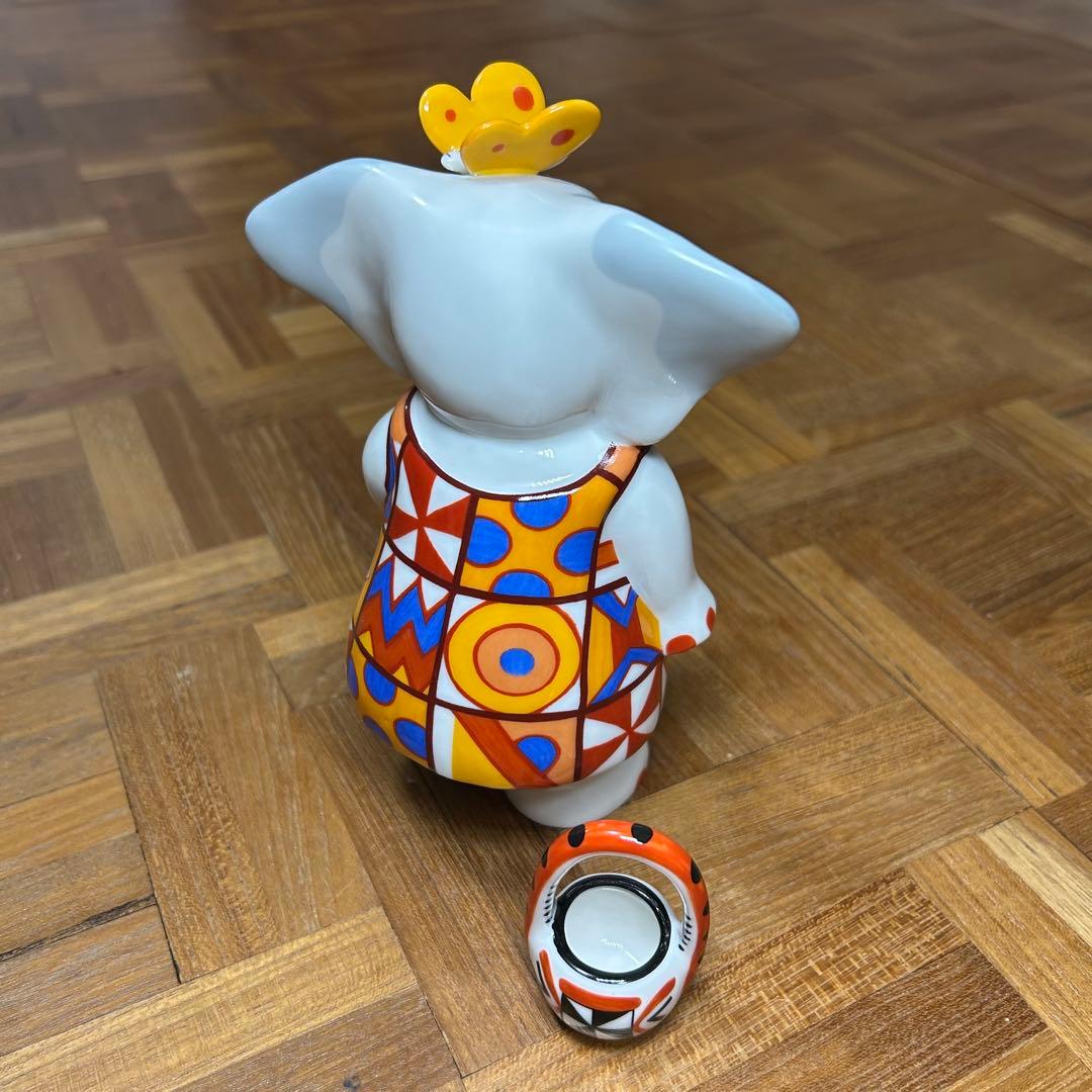 Villeroy&Boch ビレロイボッホ 置物 象 インテリア 3体セット - メルカリ