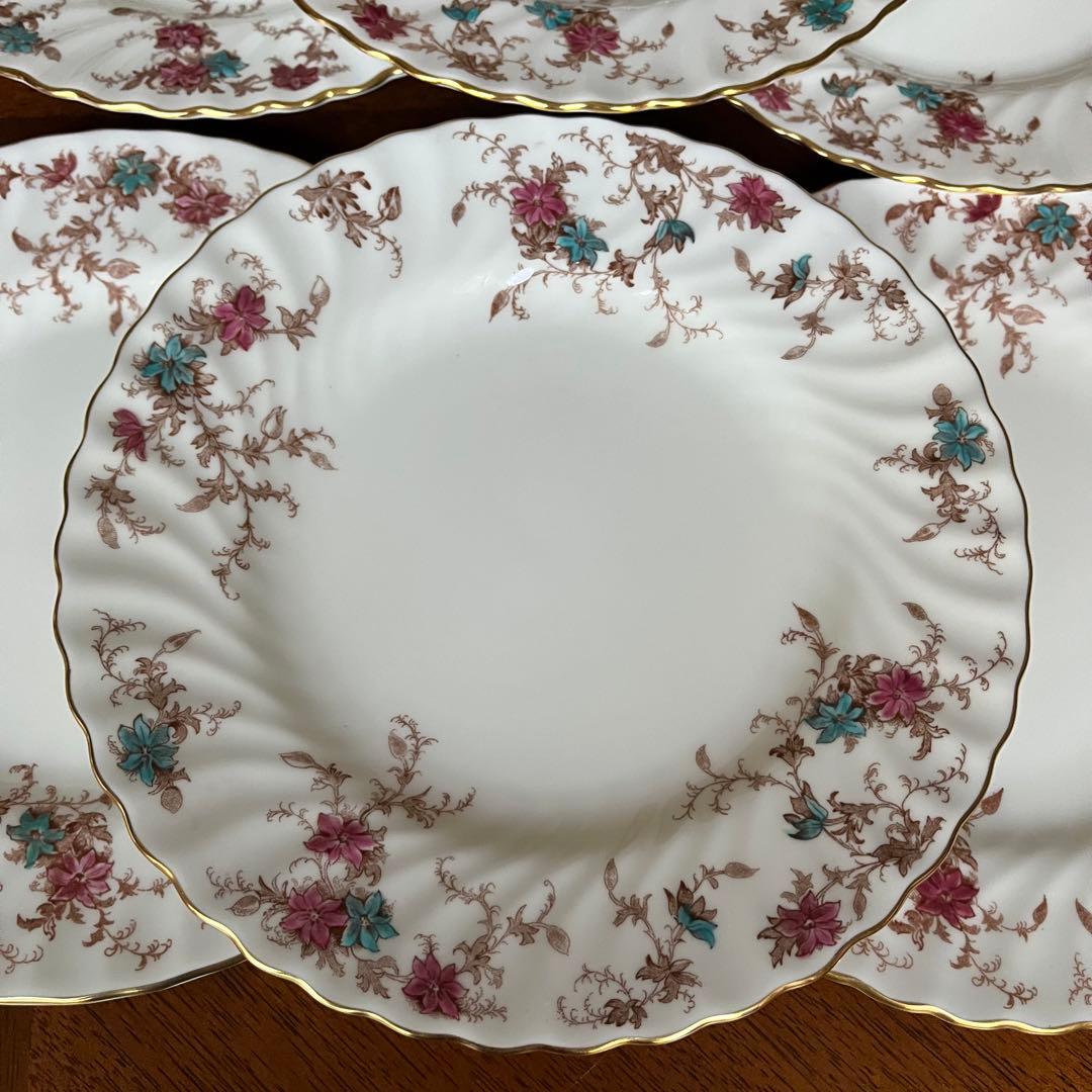 レア美品】ミントン☆アンセストラル☆ディナー皿4枚