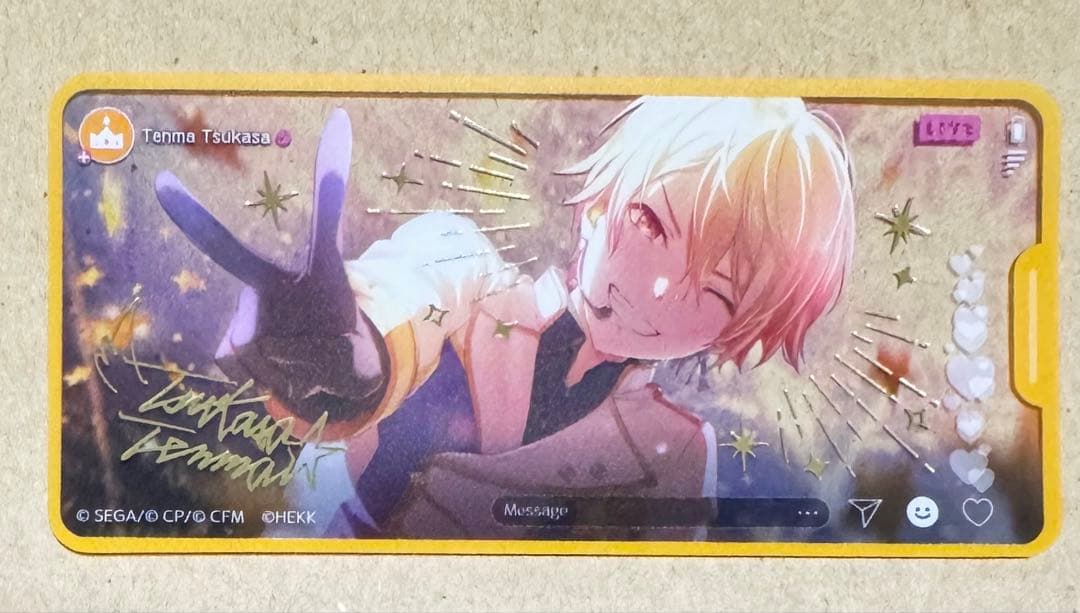 プロセカ メモステ 司 箔押し - メルカリ