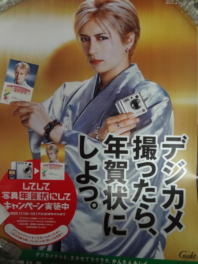 Gacktガクト入手困難非売品ポスター30本まとめて