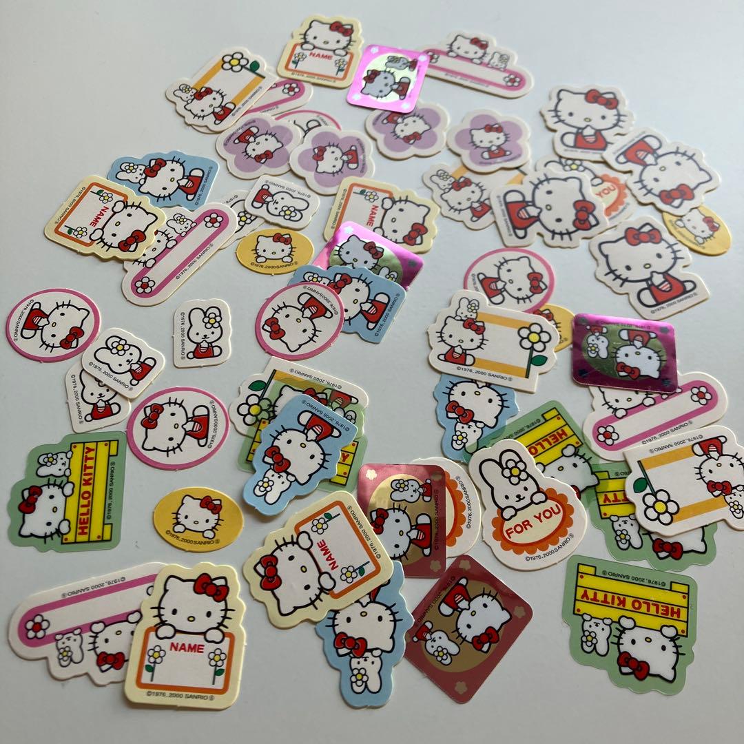 ハローキティ フレークシール 平成レトロ - メルカリ