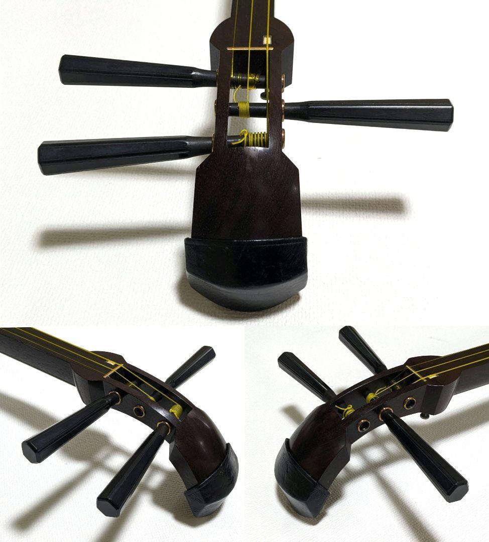 端唄三味線 太棹 紅木 おまけ付き 端唄三味線 太棹 紅木 おまけ付き