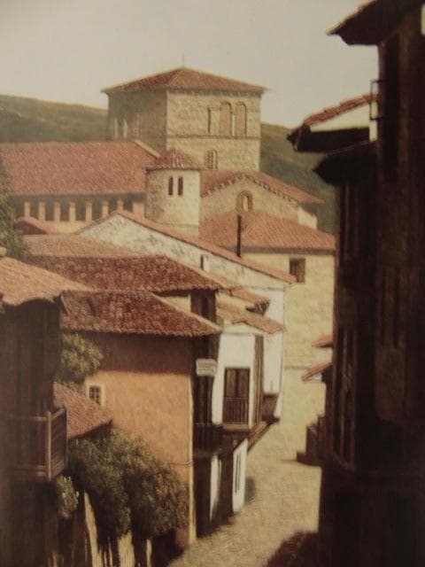 中司満夫、【石畳の道（サンティジャーナ・デル・マル）】