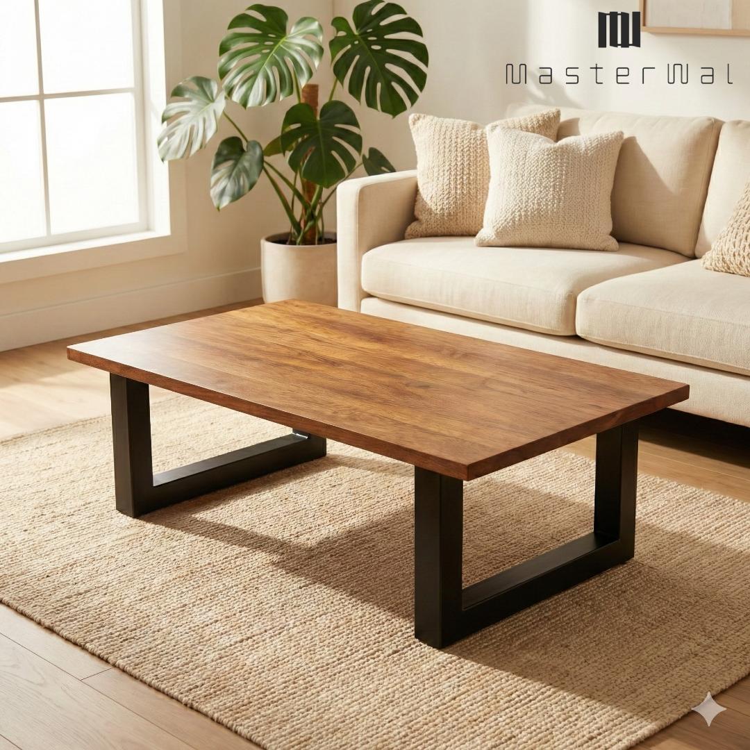 マスターウォール WILDWOOD リビングテーブル 120cm ウォールナット WILDWOOD LIVING TABLE(幅 240cm × 奥行 100cm)の通販 / マスターウォール