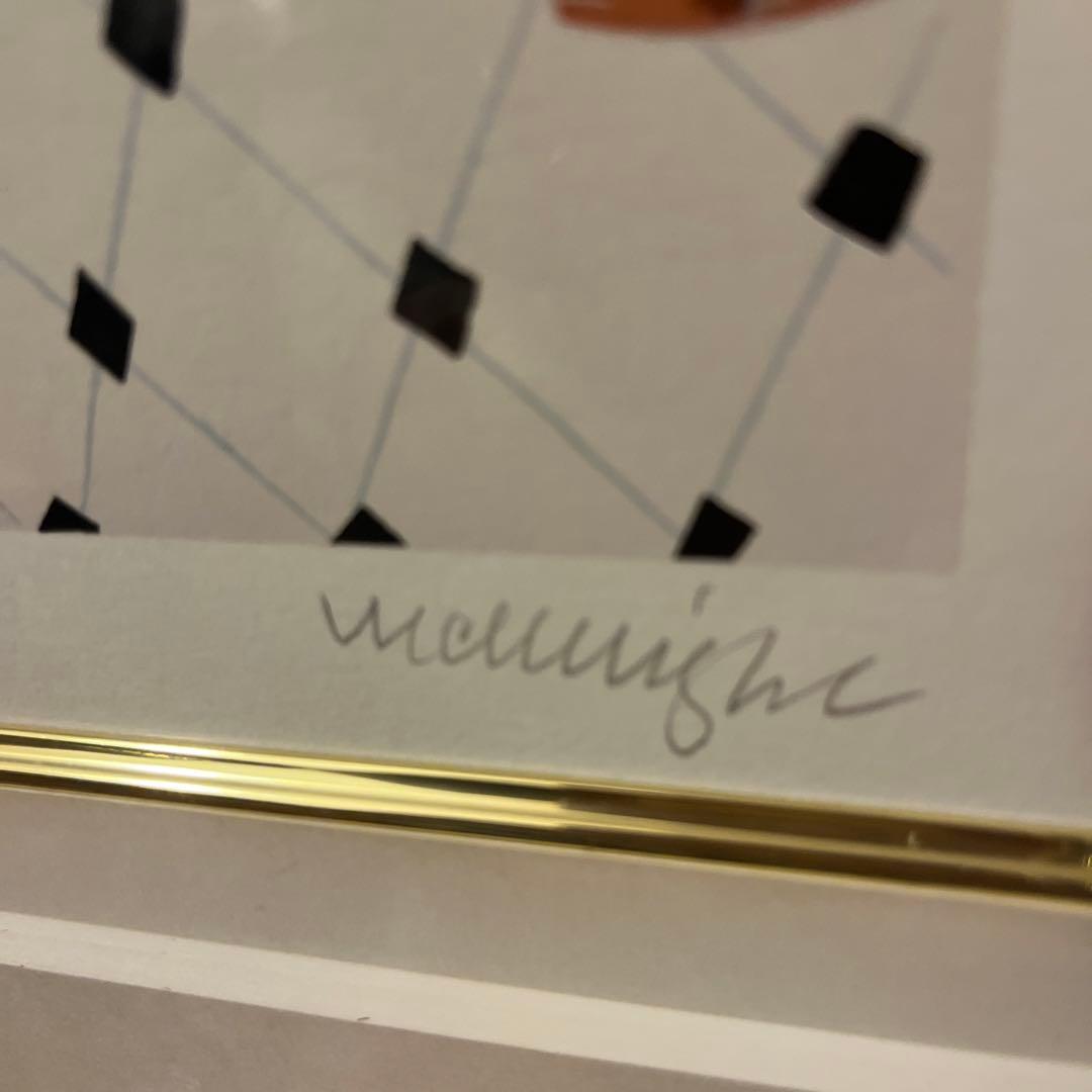 トーマス・マックナイト 本物 シルクスクリーン 直筆サインあり 限定