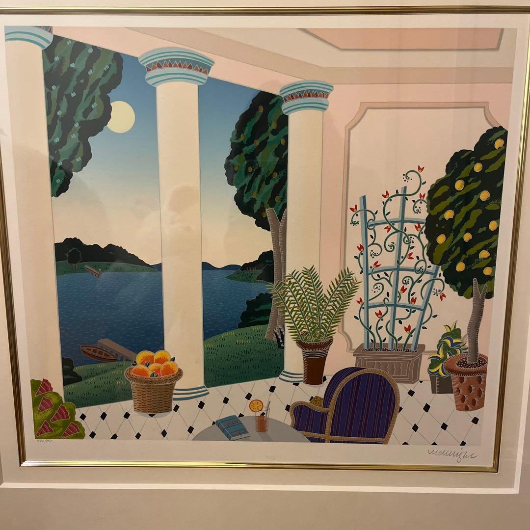 トーマス・マックナイト 本物 シルクスクリーン 直筆サインあり 限定