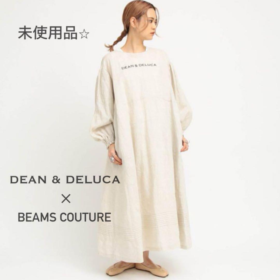 未使用 DEAN&DELUCA × BEAMS コラボ 割烹着ドレス ワンピース - メルカリ