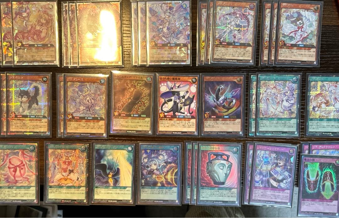 【スリーブ付】ラヴデッキ　高レア　オーバーラッシュレア　シークレット 遊戯王ラッシュデュエル ハイグレードコレクション