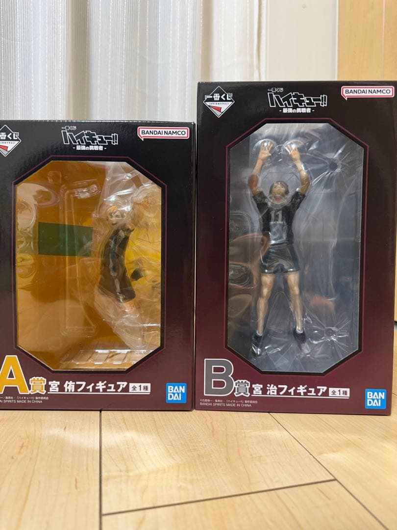 • A賞：宮侑 フィギュア • B賞：宮治 フィギュア ハイキュー!! 宮侑 宮治 フィギュアセット A賞、B賞セット - メルカリ