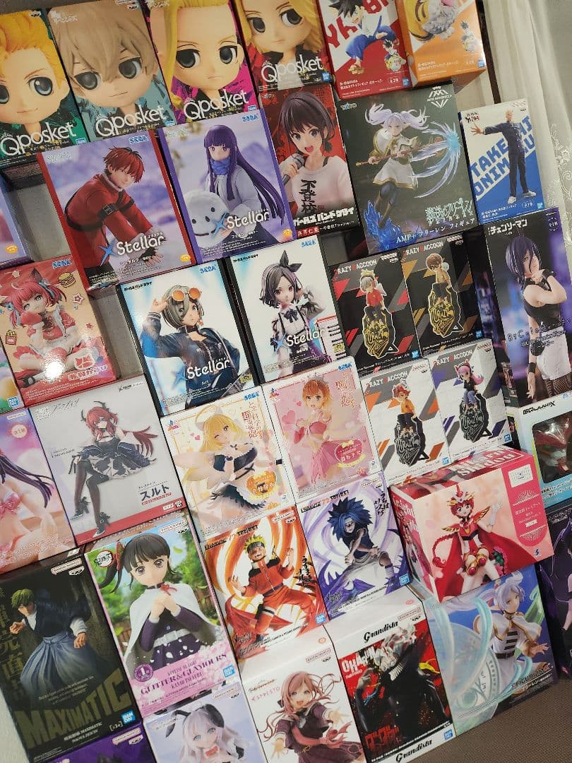 未開封フィギュア37個美少女系等 レイアース フリーレン アイマス ナルト レゼ