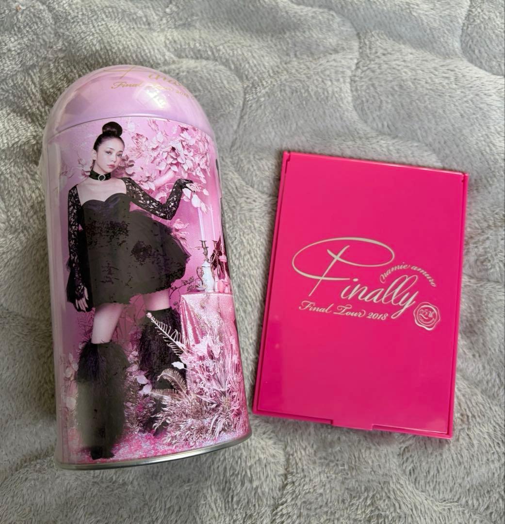 安室奈美恵 Final Tour 2018〜Finally〜ビスケット缶 ミラー - メルカリ