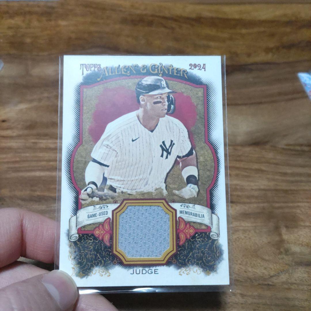 Topps Allen & Ginter アーロン・ジャッジ レリックカード - メルカリ