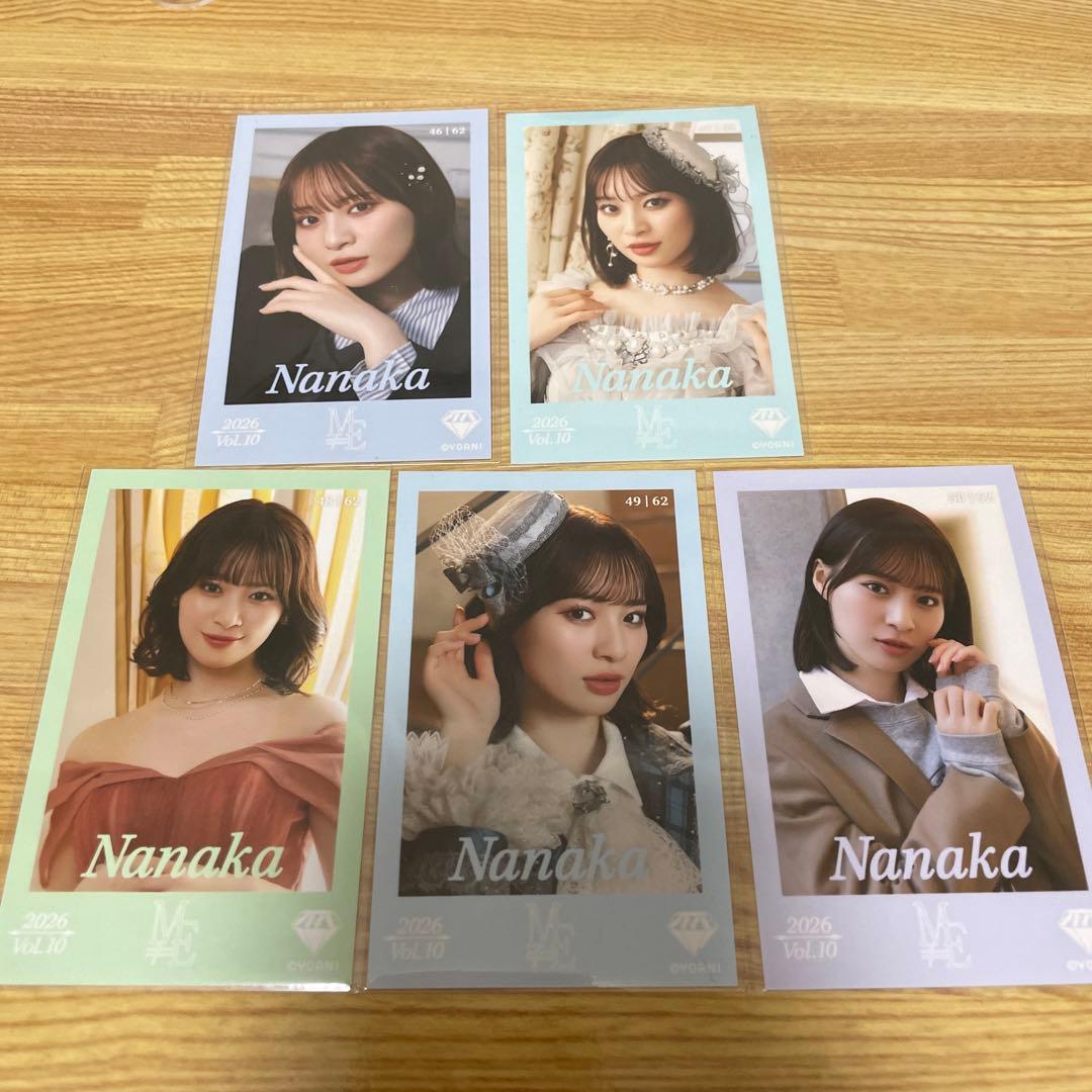 ≠ME ノイミー 冨田菜々風 7周年 ミニフォトカードvol.10 コンプ