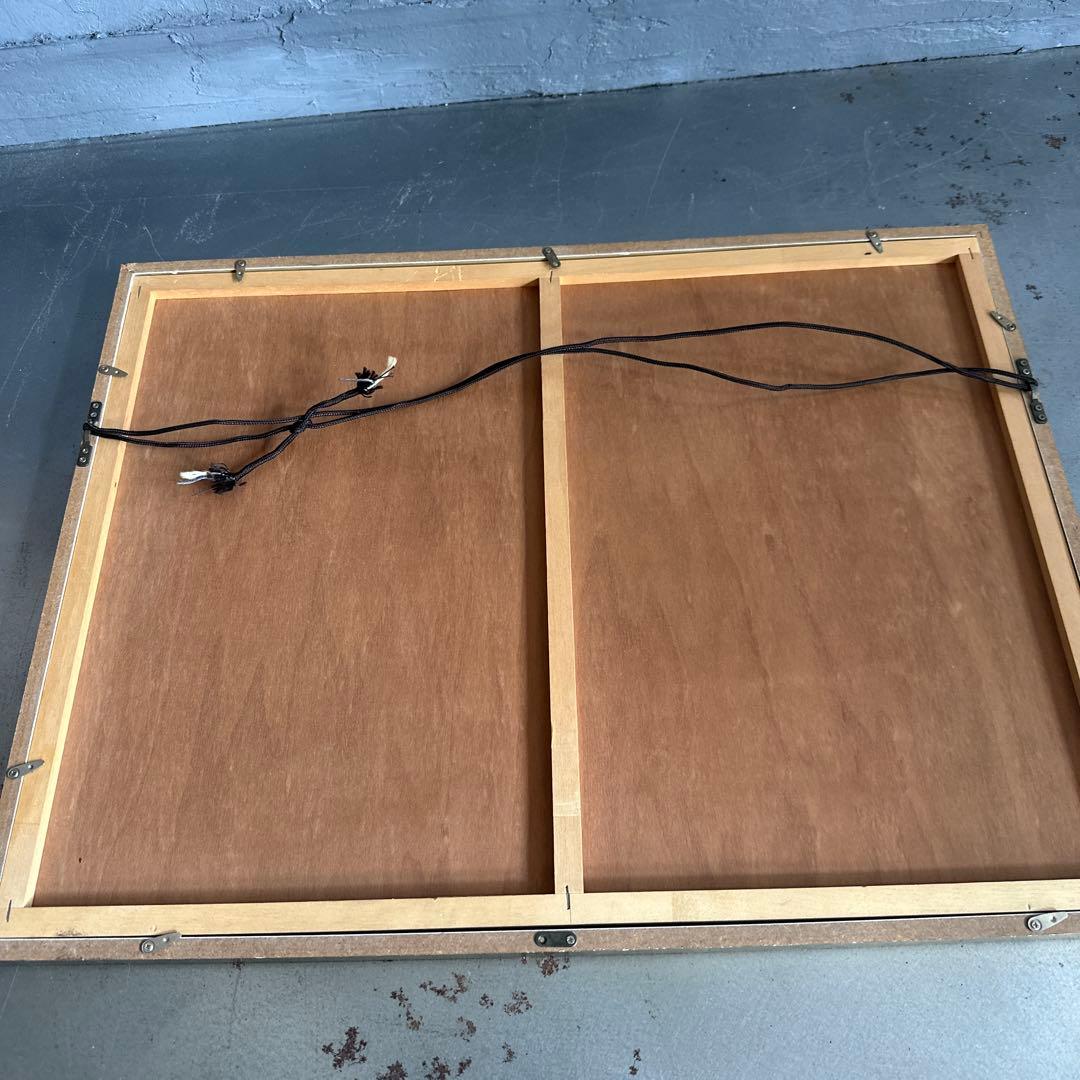 Harpist's Salon リトグラフ 金色フレーム付き - メルカリ