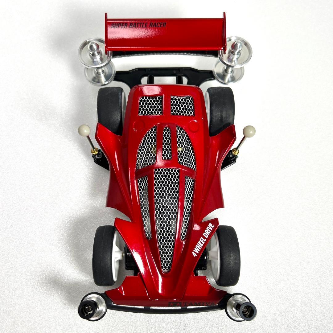 ミニ四駆 ビッグバンゴースト タミヤ 肉抜 塗装 キャンディ 改造