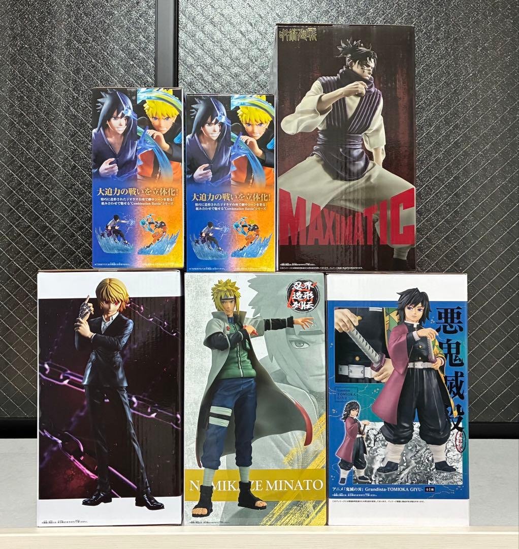 【 人気アニメフィギュア 6種６個セット 】まとめ売り@@%#〒