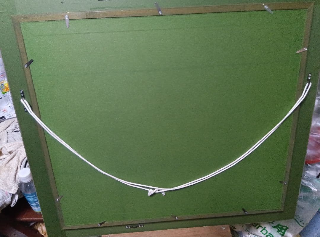 永井潔の油彩F10号秀作です