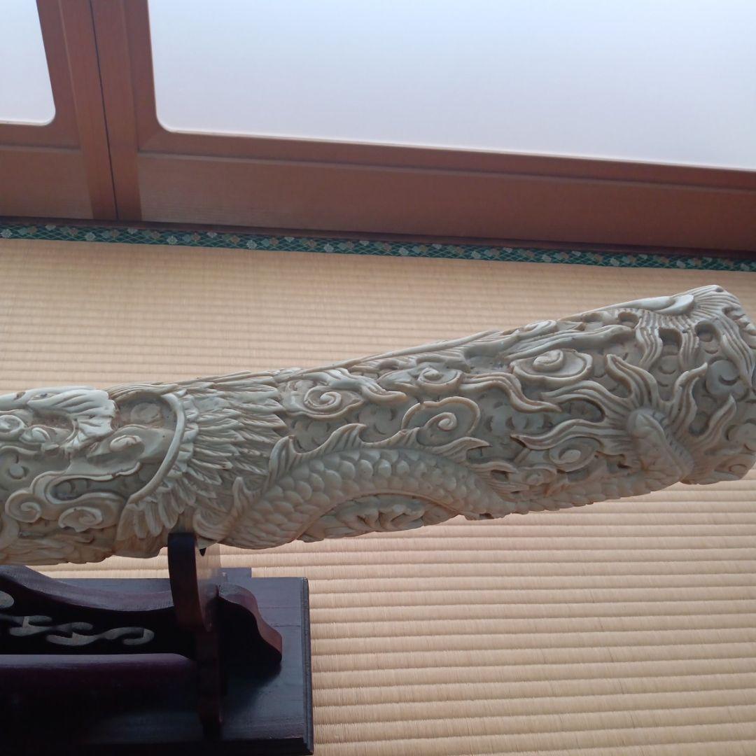 大明 象牙風 置物 （象牙ではございません） - メルカリ