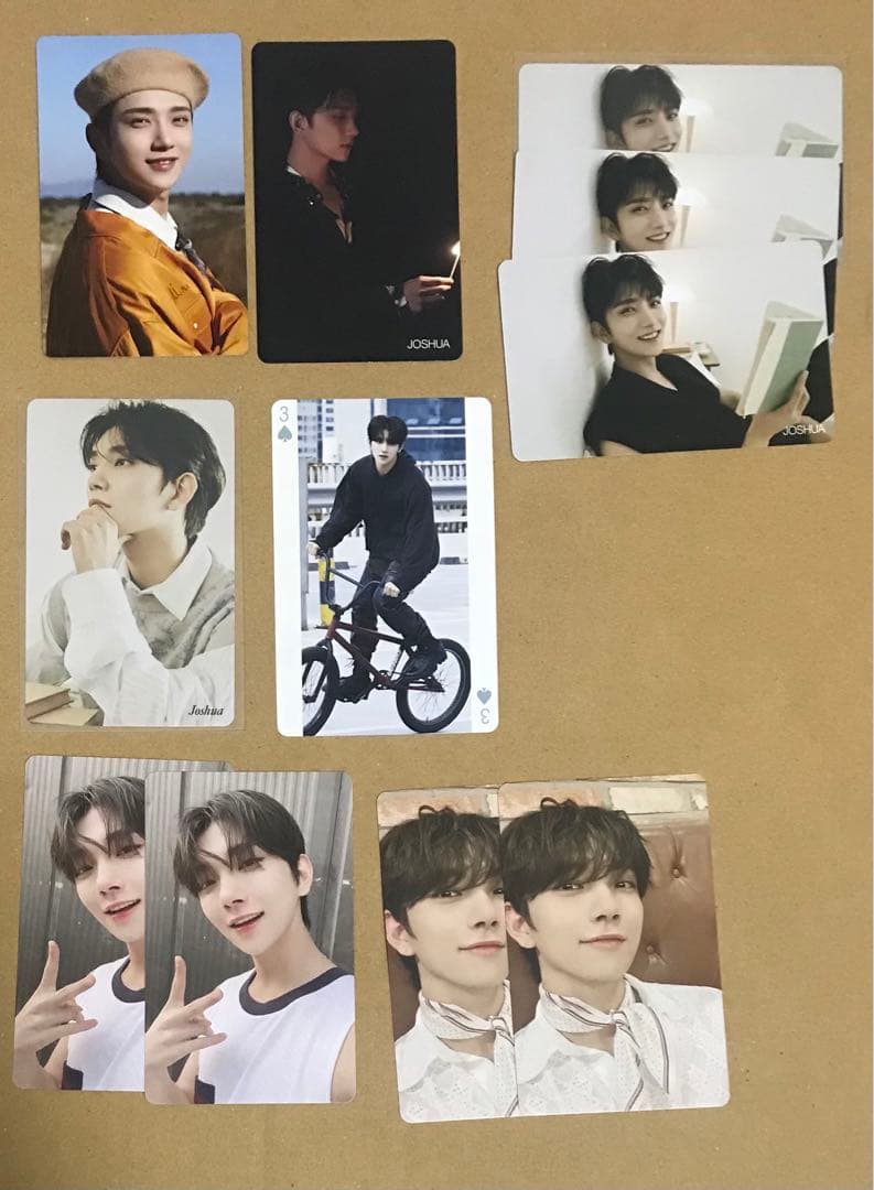 seventeen トレカ　HMV 特典　ジョシュア　まとめ売り セブチ seventeen ジョシュア HMV トレカ - メルカリ