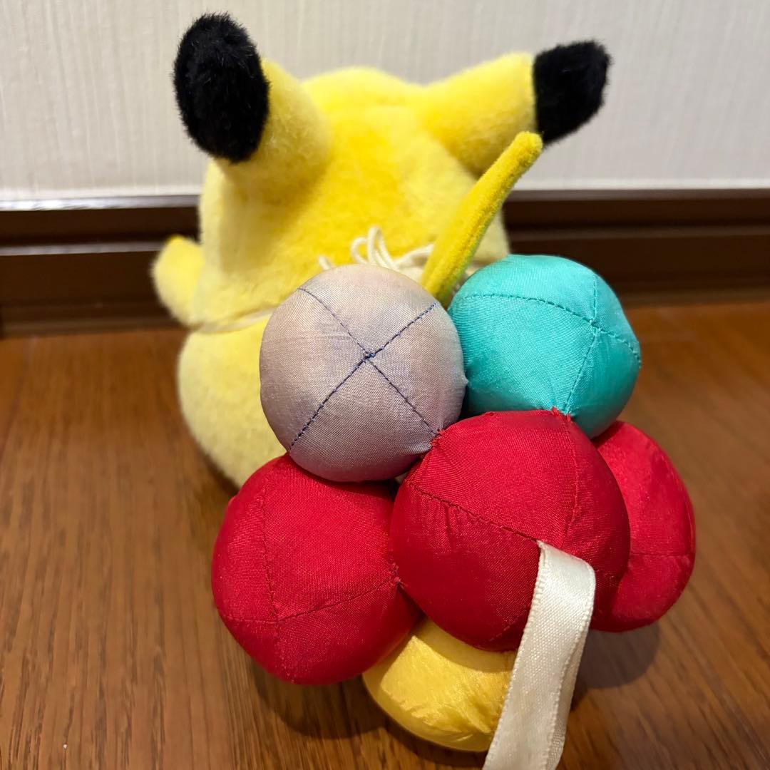 TOMY ピカチュウ ぬいぐるみ 初期 当時物 そらとぶ - メルカリ