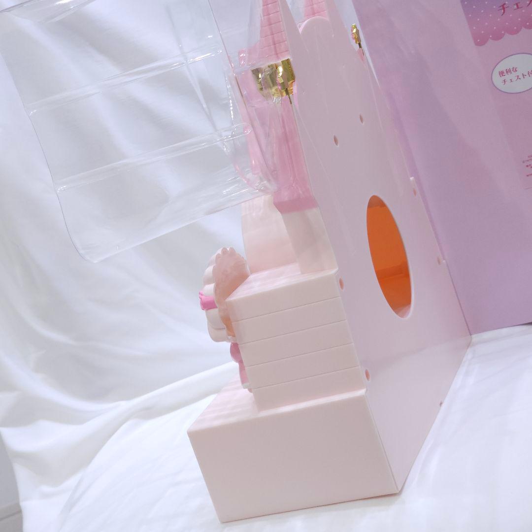 新品 マイメロディ チェスト付きクロック 時計 マイメロ お城 - メルカリ
