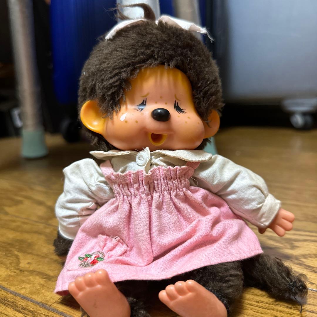 泣きモンチッチ 昭和レトロ人形 - メルカリ
