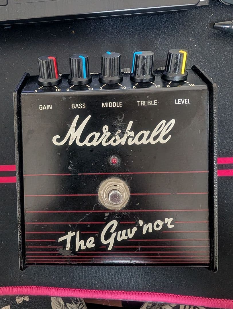 Marshall Guv'nor マーシャル ガヴァナー ガバナー 英国製 レビュー】元祖アンプライク系ペダル！Marshall The Guv'nor（ガバナー