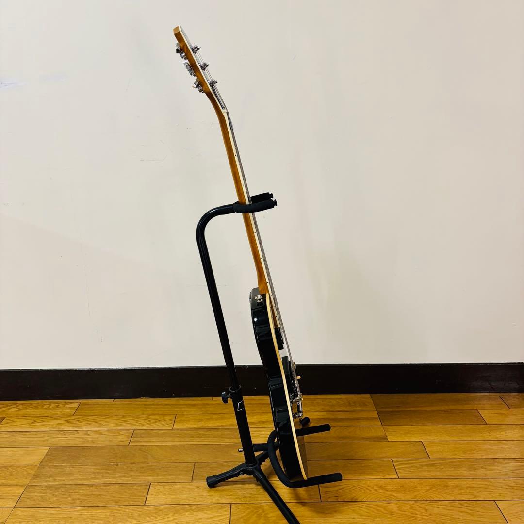 美品】Donner エレキギター レスポール タイプ DL-124 黒 送料込