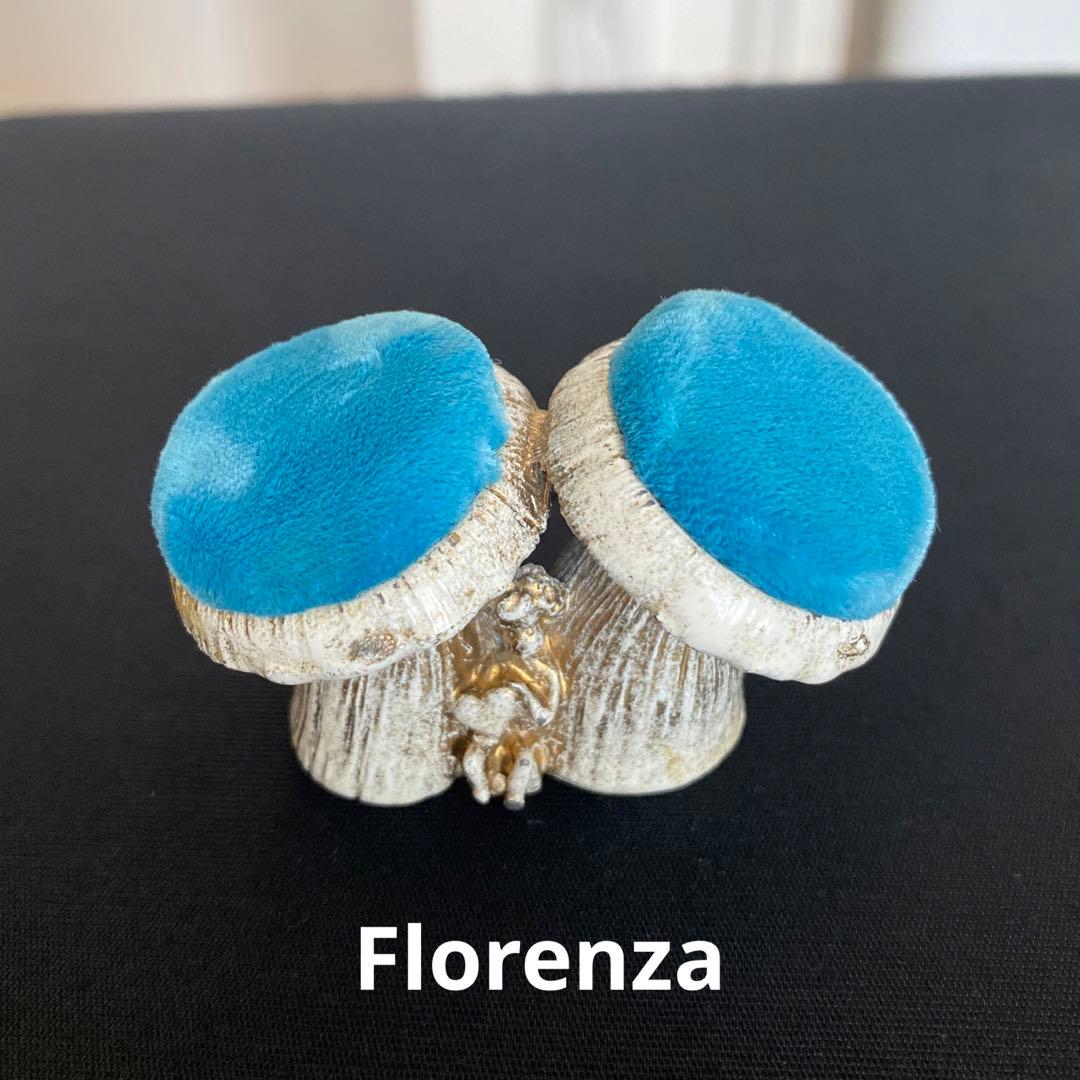 希少　Florenza ヴィンテージ　置物 VINTAGE 70s ヴィンテージ*ヤマハ陶芸*フィギュリン スタンドライト