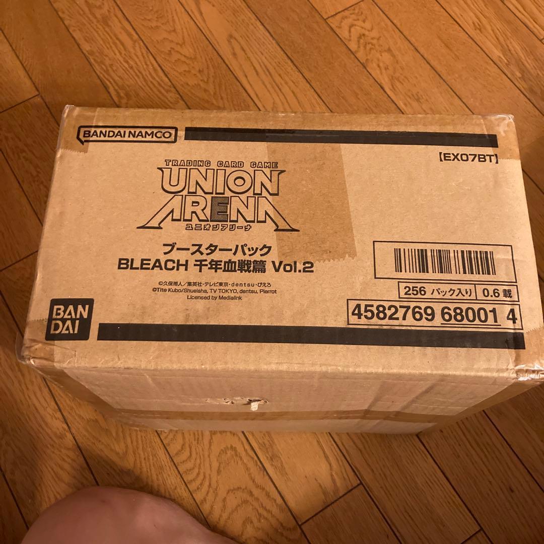 ユニオンアリーナ カートン 未開封 BLEACH vol.2 千年血戦篇 ユニアリ】BLEACH 千年血戦篇 Vol.2の当たりカード一覧！封入率や収録