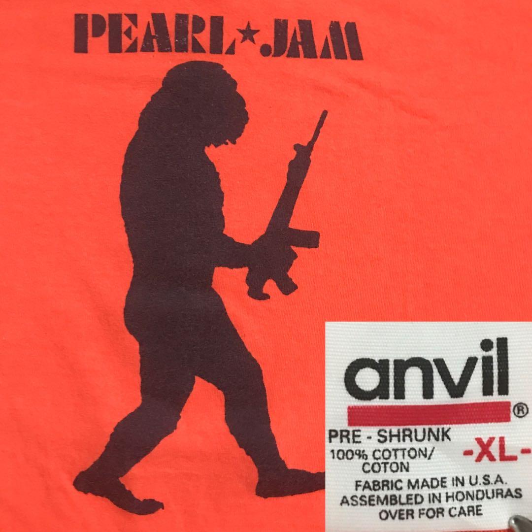 09 パールジャム Pearl Jam 90年代ヴィンテージ Tシャツ 猿人