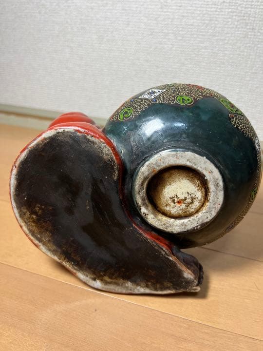 767 九谷焼 達磨 灰皿 時代物 - メルカリ