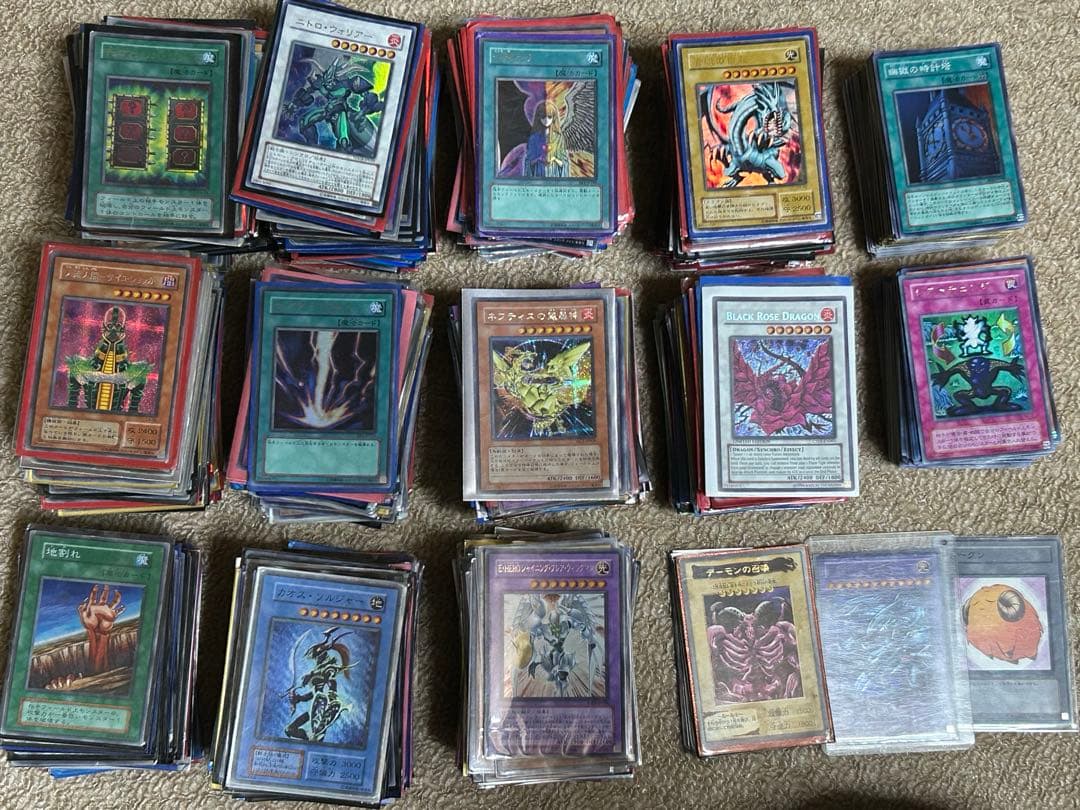 遊戯王 引退品 まとめ スーパー以上1000枚以上 初期 2期 バンダイ版